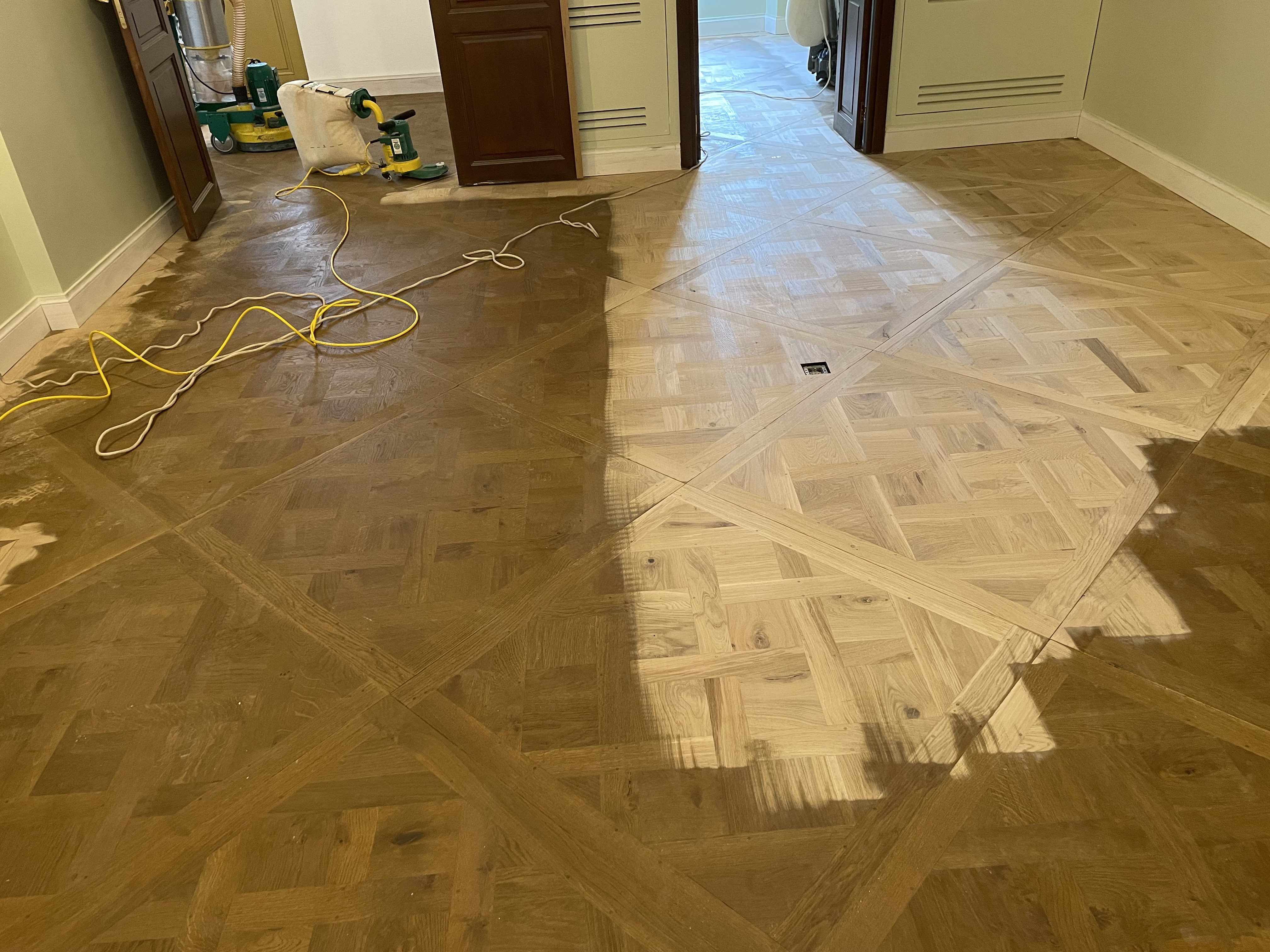 Ponçage parquet